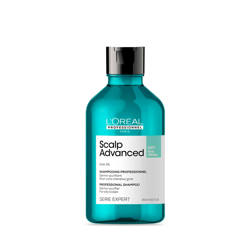SHAMPOO LOREALx300ml SCALP ADVANCED ANTIGRASA